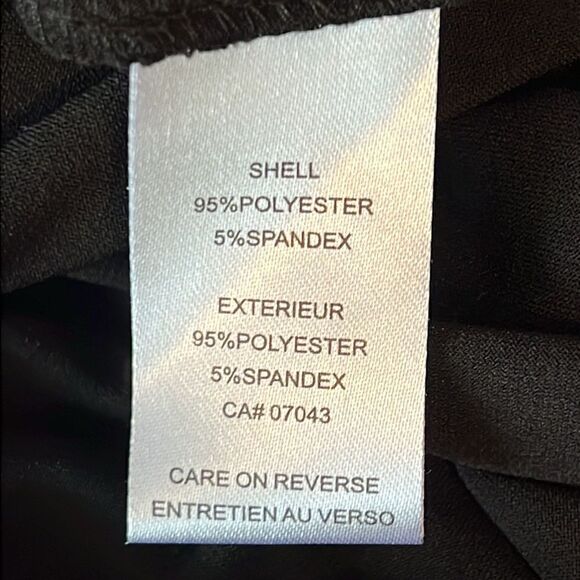 Calvin Klein Black Sleeveless Empire Waist Dress Size 6 - Picture 12 of 12